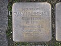 image=File:Stolperstein_Fanny_Halberstadt,_1,_Frankfurter_Straße_99,_Offenbach.jpg