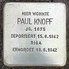 Stolperstein Giesebrechtstr 10 (Charl) Paul Knopf.jpg