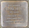 Stolperstein Hochallee 127 (Clara Herz) in Hamburg-Harvestehude.JPG