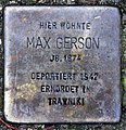 Max Gerson, Schützallee 45, Berlin-Zehlendorf, Deutschland