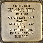 Stumbling block for Sigmund Beer (Heidelberg) .jpg