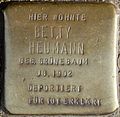 Stolperstein für Betty Heumann (Beethovenstraße 33)