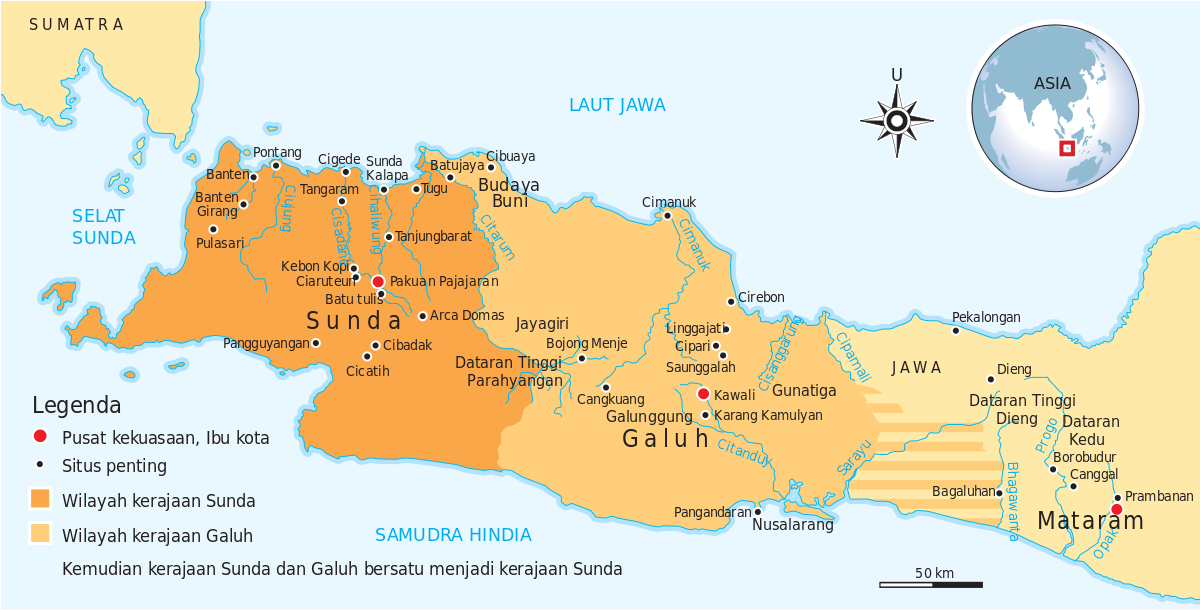 Kerajaan Sunda Wikipedia Bahasa Indonesia Ensiklopedia Bebas