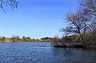 Čeština: Rybník Utopenec u Nové Vsi III, části Svojšic English: Utopenec pond in Nová Ves III, part of Svojšice, Czech Republic.