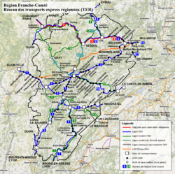 TER Franche-Comté, carte du réseau.png