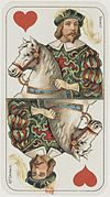 Tarot nouveau - Grimaud - 1898 - Hearts - Knight.jpg