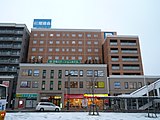 アパパートナーホテルズに加盟している手稲ステーションホテル（北海道札幌市手稲区、2008年12月撮影）