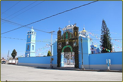 Cómo llegar a San Jeronimo Tecuanipan en transporte público - Sobre el lugar