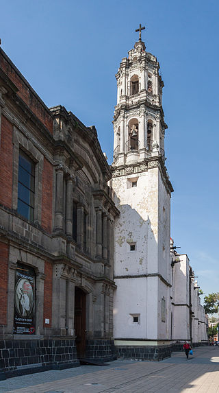 <span class="mw-page-title-main">Regina Coeli Convent Church</span> Church building in Mexico City, Mexico