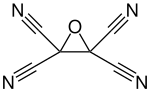 Thumbnail for File:Tetracyano ethylene oxide.svg