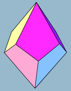 Tetragonal trapezohedron trapezohedron with 8 faces