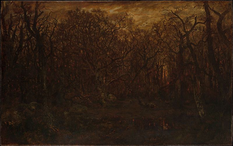 File:The Forest in Winter at Sunset MET DP247630.jpg
