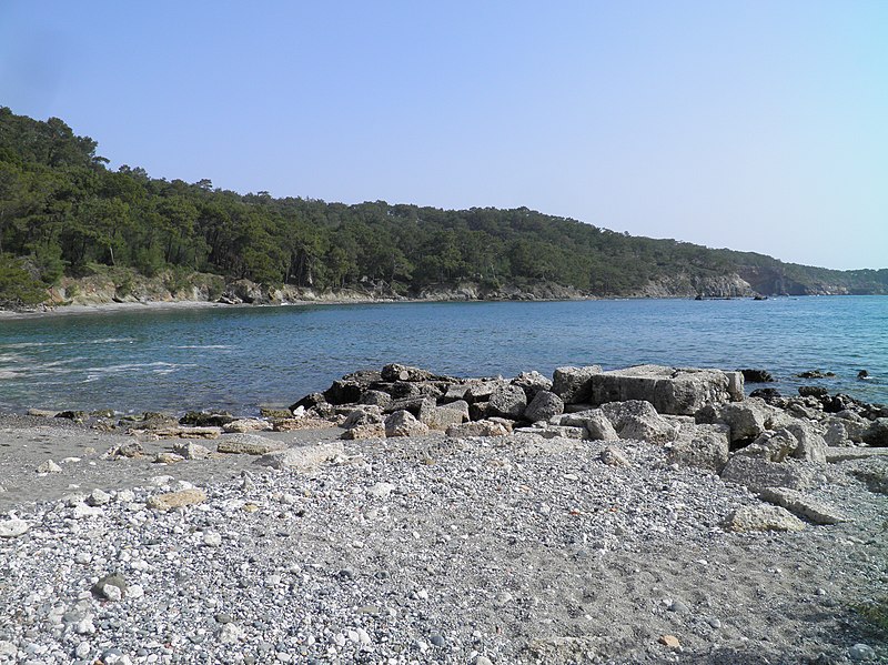 File:The Northern Harbour, Phaselis, Lycia, Turkey (9646481856).jpg