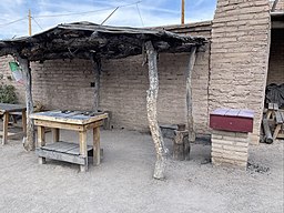 The presidio Tucson Blacksmith Shop. The Tucson Ring Meteorite was used for years as an anvil in the presidio blacksmith shop. The meteorite is now on display in the Smithsonian Museum in Washington D.C.