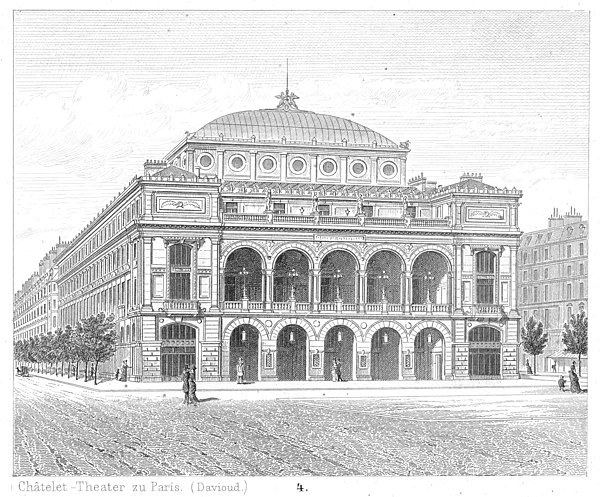 The theatre c. 1875