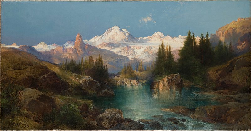 File:Thomas Moran, Snowy Range, 1896, Denver Art Museum.jpg