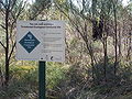 Ecology warning sign