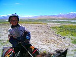 Young Tibetan equestrian.