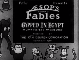 <i>Gypped in Egypt</i> 1930 animated film
