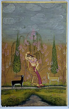 Ragini Todi. Mughal, c. 1750. Salar Jung Museum Todi Ragini (SJM XXX-56).jpg