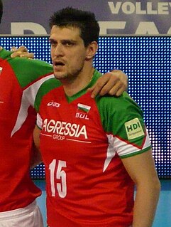 Todor Aleksiev Bulgarian volleyball player