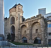 The Anneessens Tower or Angle Tower, inside view