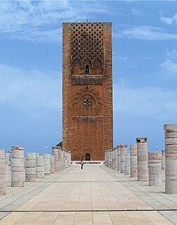 Hassan Tower Tower in Morocco