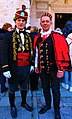 Traditional clothes from Kotor (left) and Šibenik (right)