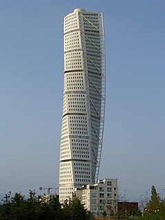 Turning Torso, en Malmö (Suecia).