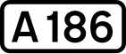 UK road A186.svg