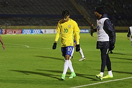 Nova Camisa Brasil 1 Amarela L.Paqueta 7 Torcedor 2022 / 2023