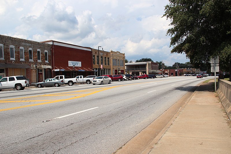 File:US Route 29 in Fairburn, Georgia.JPG