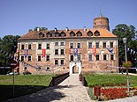 Uniejów, zamek (ob. hotel), XIV, XVII, XIX.JPG