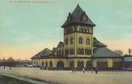 Manchester Union Station, c. 1910