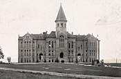 Old Main building at theUniversity of Wyomingin Laramie - 1908