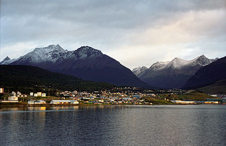 Ushuaia from sea