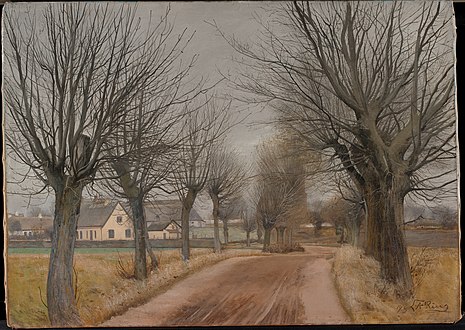 L.A. Ring, Vej ved Vinderød, 1898, Statens Museum for Kunst