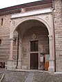 Verona, church of San Lorenzo, side entrance