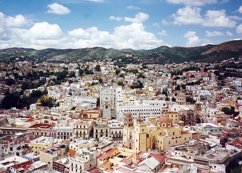 File:View of Guanajuato from hill.jpg