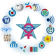 Logo des internationalen Projekts „Interwiki Women Collaboration“