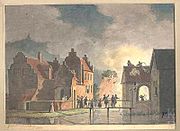 Waliën in 1759, brand in de voorgebouwen