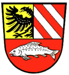 Das Wappen von Velden