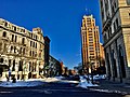 Water Street à l'est de Clinton Square, quartier historique de Hanover Square, Syracuse, New York - 20210221.jpg