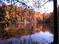 Clopper Lake in October 2002.