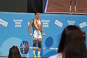 Deutsch: Gewichtheben bei den Olympischen Jugendspielen 2018; Tag 2, 10. Oktober 2018; Jungen 62 kg English: Weightlifting at the 2018 Summer Youth Olympics at 8 October 2018 – Boys' 62 kg