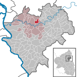 Läget för Weinähr i Rhein-Lahn-Kreis