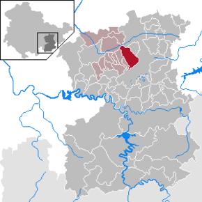 Poziția Weira pe harta districtului Saale-Orla-Kreis
