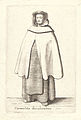 Carmelita descalzo. Serie de grabados de Wenzel Hollar (siglo XVII).[5]​
