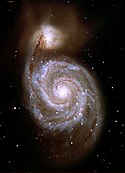 Die Sterrestelsel Messier 51