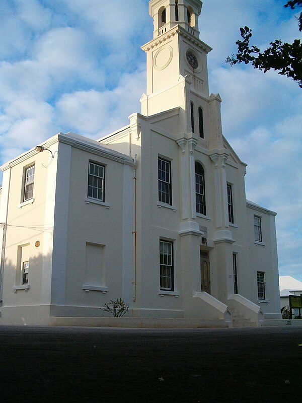 Whitney Institute in Bermuda, founded in 1881, of which Fessenden was headmaster